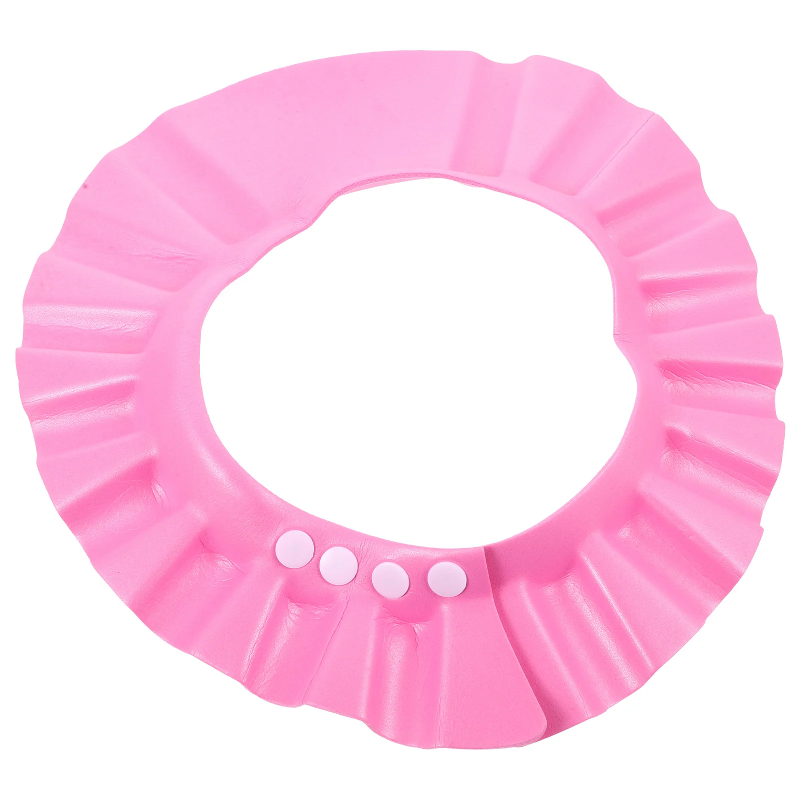 Ultra-light EVA Waterproof Baby Kids Shower Bathing Shampoo Hat (Pink) Baby Shower Cap Baby Shampoo