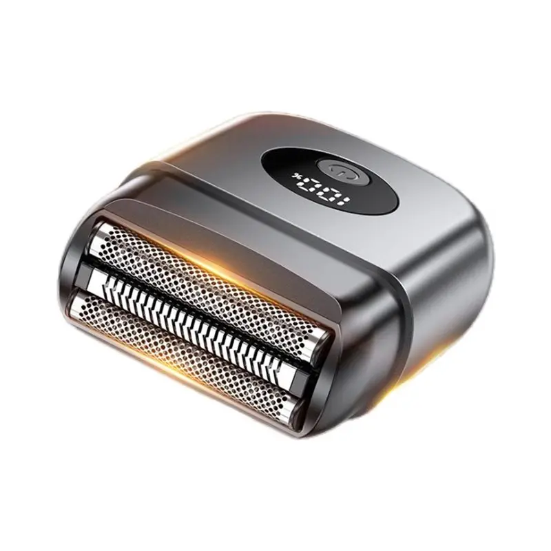 A84G-For Men Electric Foil Shaver Rechargeable LED Display Portable Travel Razor Face Shave Beard Trimmer
