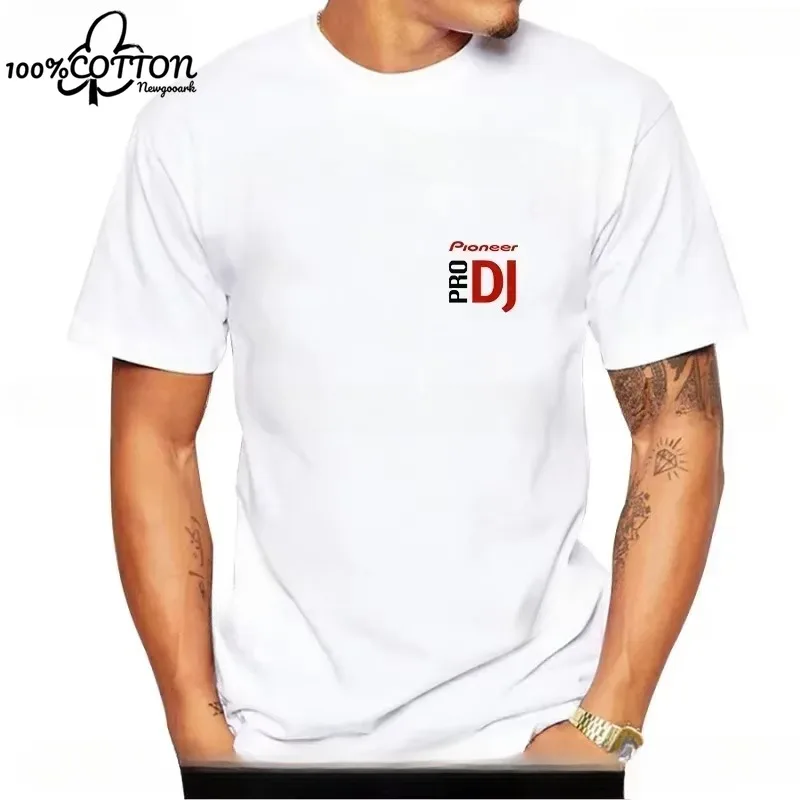 Harajuku Casual Classico Hipster Uomo Donna Pioneer Dj Pro Giocatore Mixer Magliette grafiche 100% cotone Unisex Nuova moda S-6XL