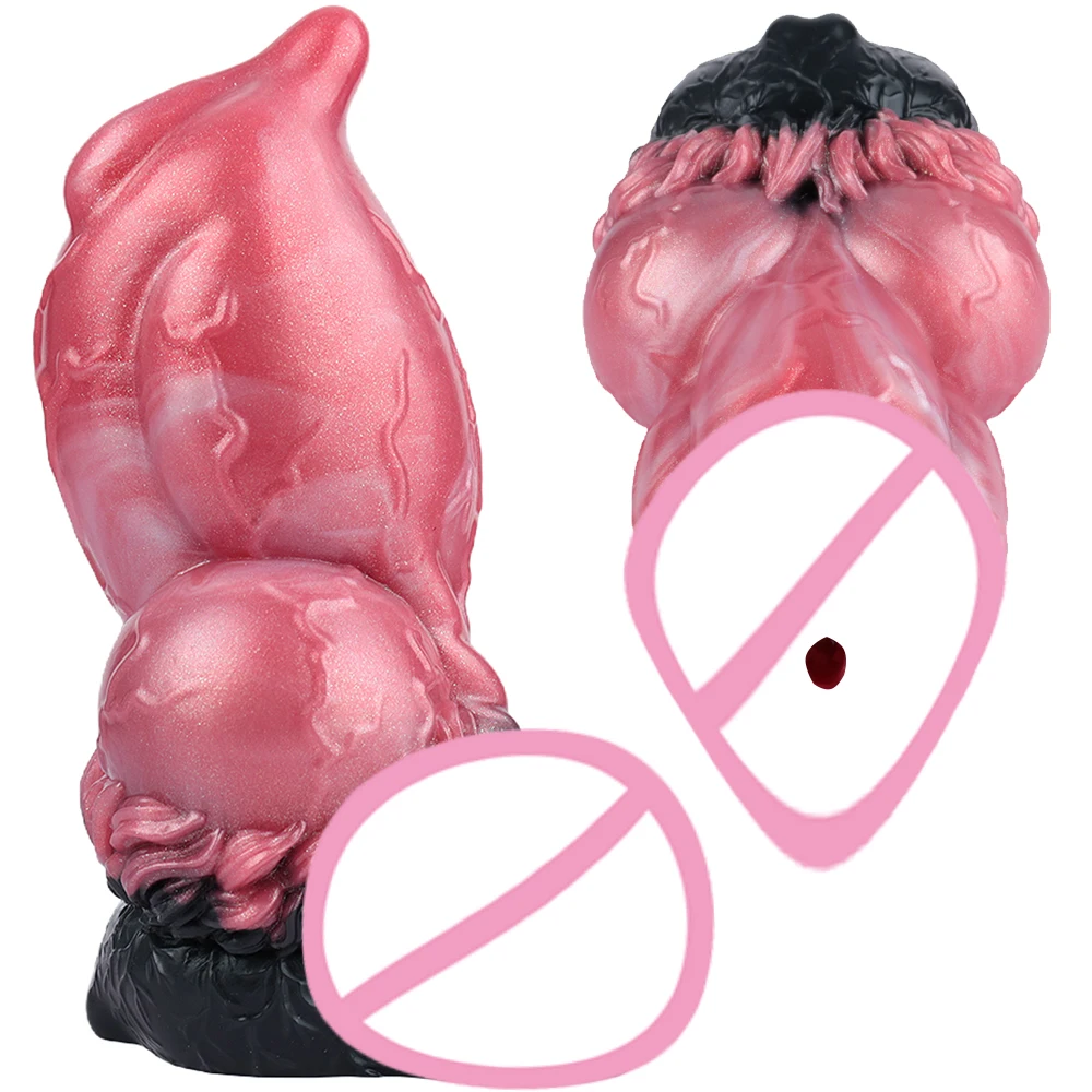 GEEBA Fantasy Beast Shape Male Masturbator Realistic Internal Texture Stroker Cup Premium Silicone Pocket Pussy Lifelike Onahole