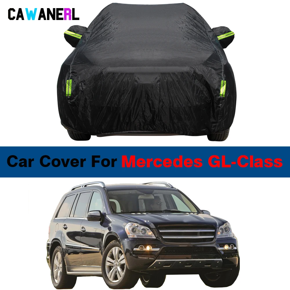 

Full Car Cover Sun Shade Rain Snow Resistant Waterproof Cover For Mercedes Benz GL-Class GL320 GL350 GL450 GL500 GL550 GL63 AMG