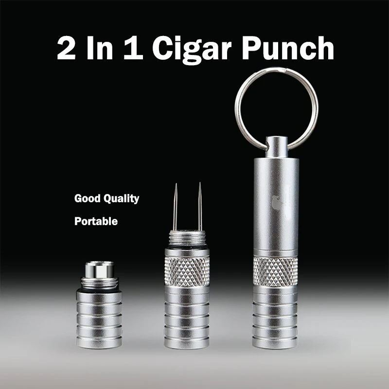 

Portable Cigar Punch Cutter, Metal Draw, Cigar Enhencer Tool, Cigar Cutter Needles, Smoker Dredge, Drilled Smoking Accessories