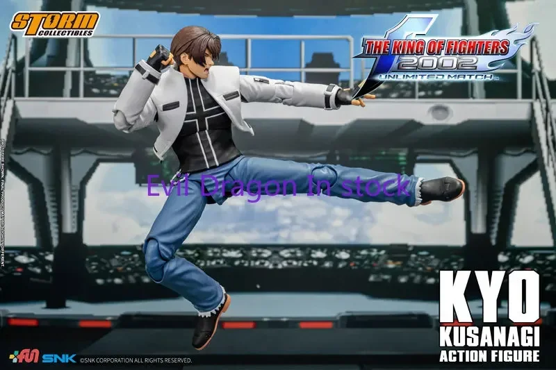 In Voorraad 100% Originele King of Fighters 2002 Kyo Kusanagi Action Figure Collectible Toy Gift