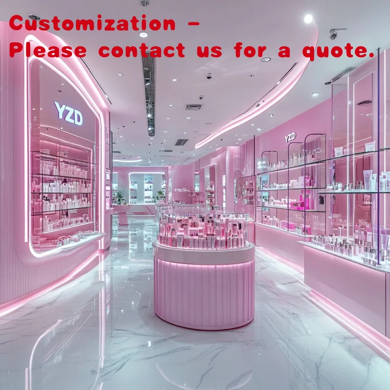 

Изготовленный на заказ. Высококачественный современный дизайн, металлический шкаф для салона красоты, атмосферный контейнер для хранения, косметическая полка, стеллаж