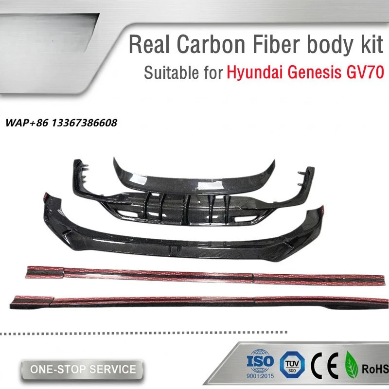 GV70 Body Kit, True Carbon Fiber Body Kit AD Style for the Modern GV70 2022-2023
