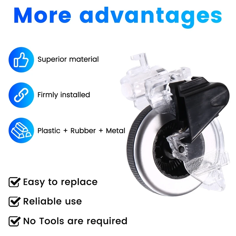 Rolo de roda de mouse para logitech m720 g502 g500 g500s g903, acessórios de mouse substituíveis