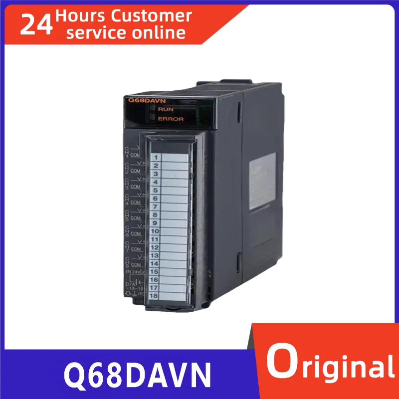 

Новый оригинальный Q68ADI Q62DAN Q68DAVN Q68DAIN. Модуль аналогового ввода серии Q
