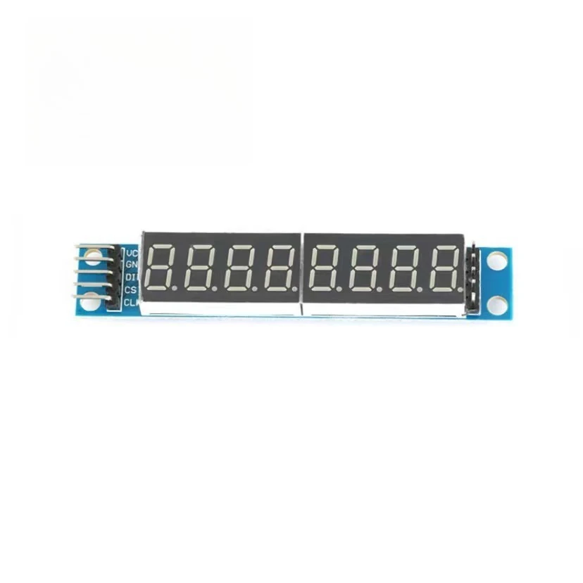 

4pcs MAX7219 8 Digit 7 Segment LED Display Module Serial 3 Wire IO Control Cascade for Arduino Raspberry Pi
