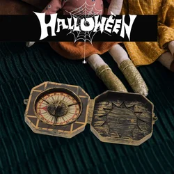 1Pc Halloween Cosplay Pirate Compass Prop Without Compass Function Fake Compass Halloween COS Party Fashion Decorative Supplies