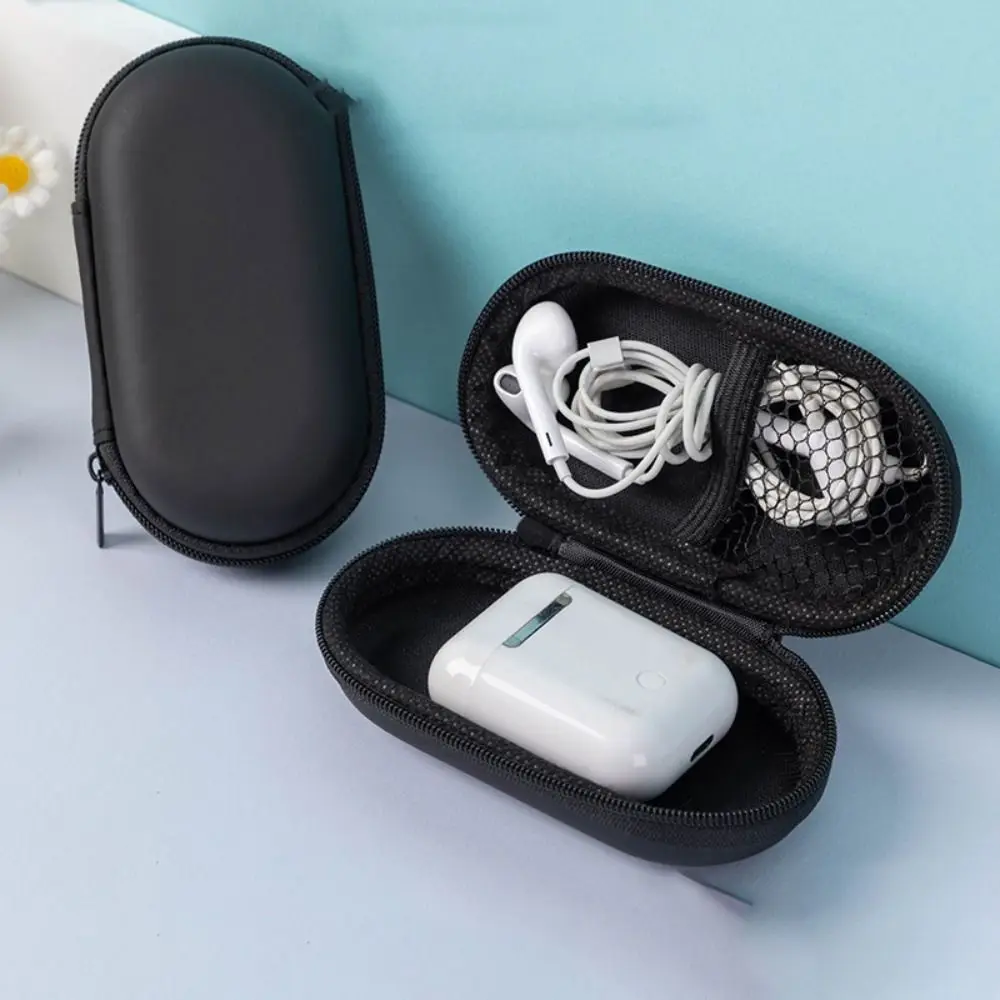 New EVA Earphone Storage Bag Wear-resistant Thickening Digital Protective Case Currency Large Capacity Data Cable Box