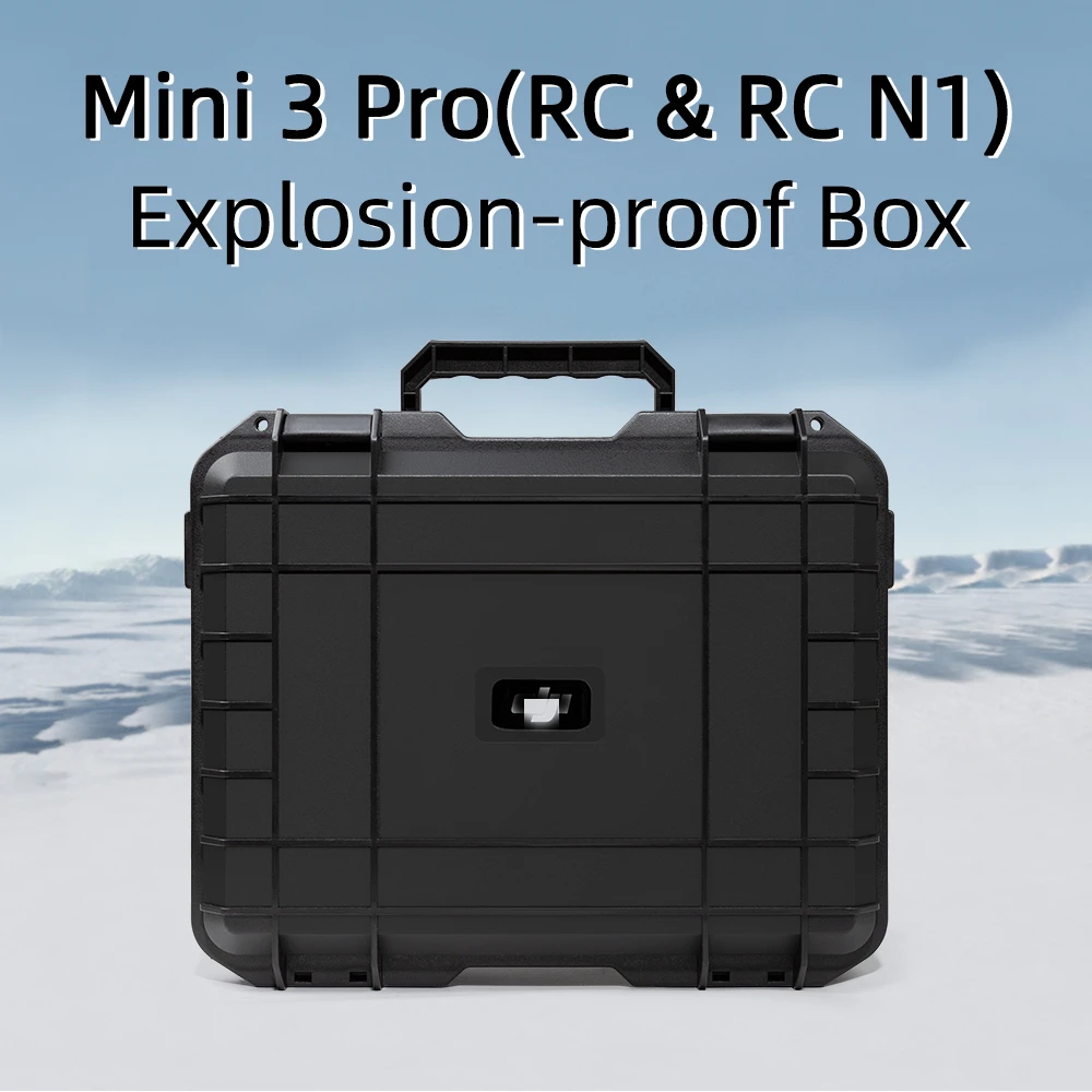 New for DJI Mini 3 Pro explosion-proof box storage box drone accessories EVA shock-proof lining box