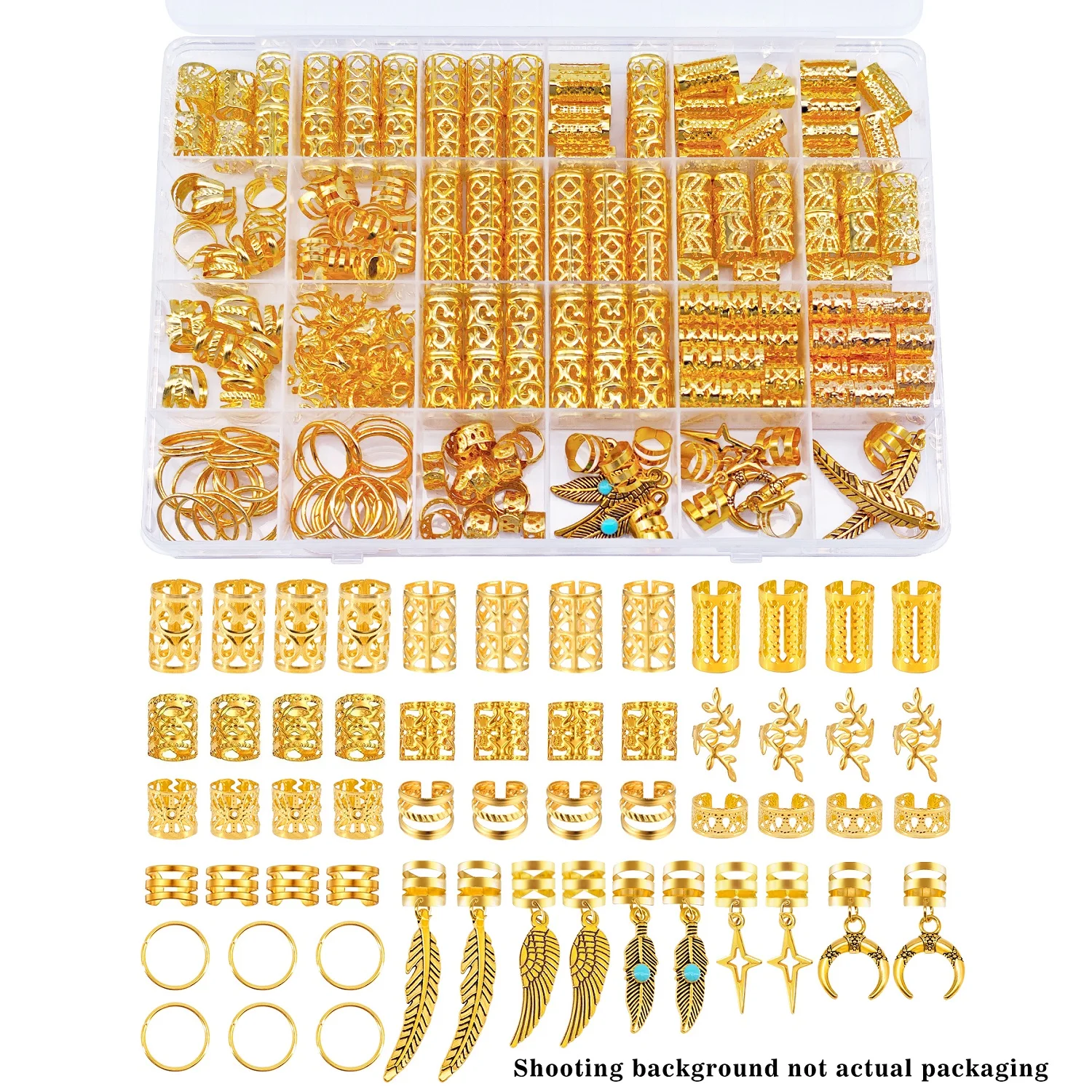 

250 шт., бирюзовый кулон, летняя коса из дредов «сделай сам», бусины для волос, кольцо для волос в стиле бохо, аксессуары для волос, украшения для волос Loc для косичек