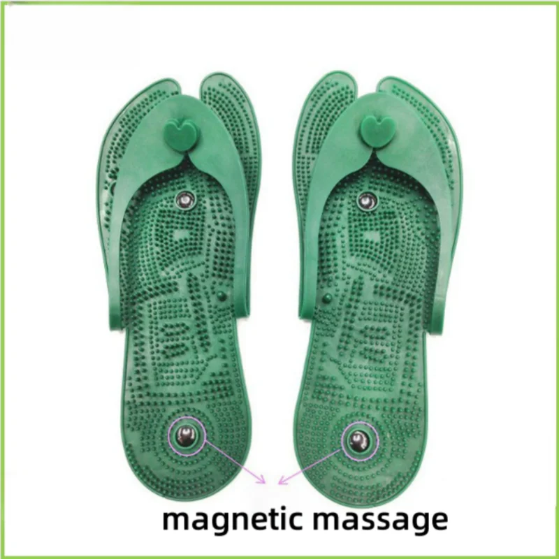 

hot sell cheap price easy take magnetic therpay massage slipper for trip and beach and daily home use which can easy fold