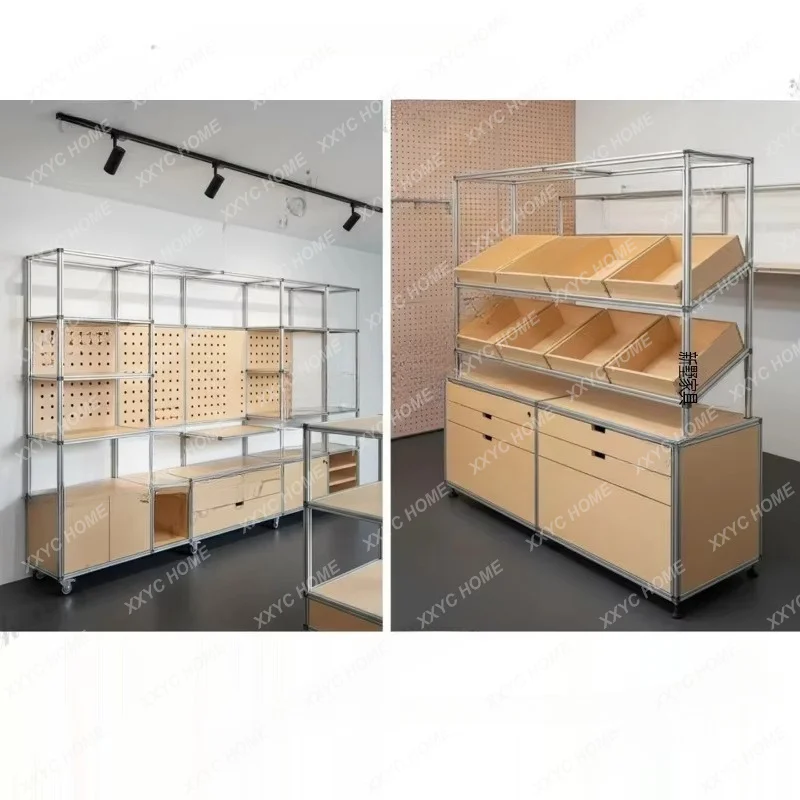 XXProduct Cabinet Creative Store Nakajima Display Cabinet Upper Wall Display Cabinet Birch Shelf
