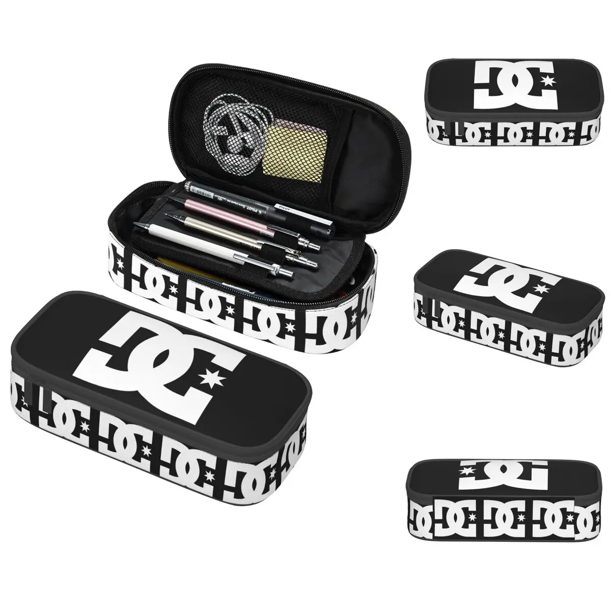 DC Shoe Co Pencil Case for Studen School Pen Box Pencil Bag Stationery Supplies Pen Holder Bag