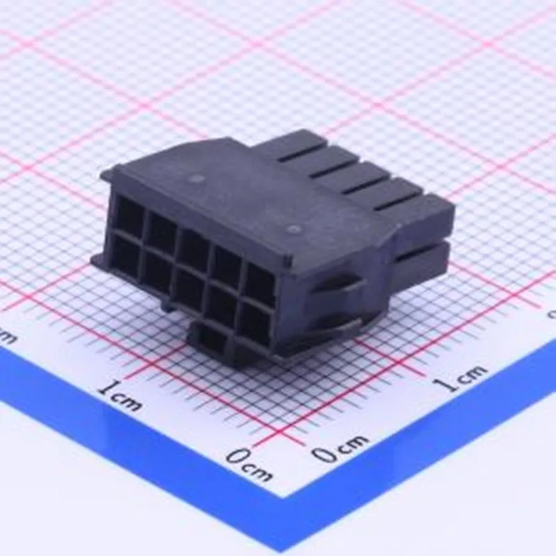 10 pieces/batch 1053081210 10PIN spacing 2.50MM rubber shell MOLEX connector, brand new in stock