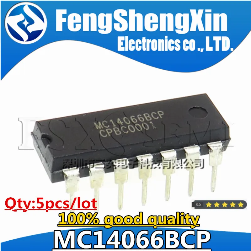 

5pcs MC14066 MC14066BCP MC14066BCPG MC14066BCL DIP-14 Chips