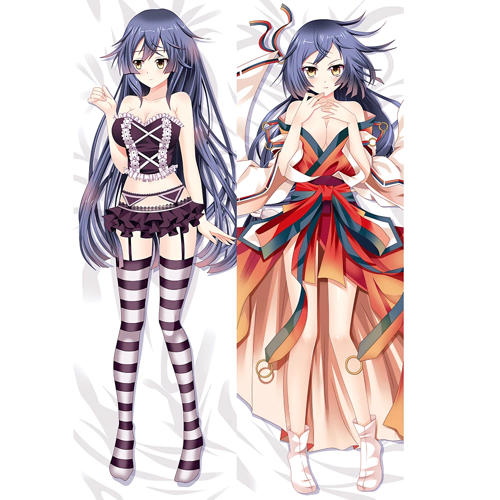 Senki Zessho Symphogear Cosplay Dakimakura 2WAY Hugging Body Pillow Case Japanese 2-Sided Print Cover Otaku Pillow Cushion Cover