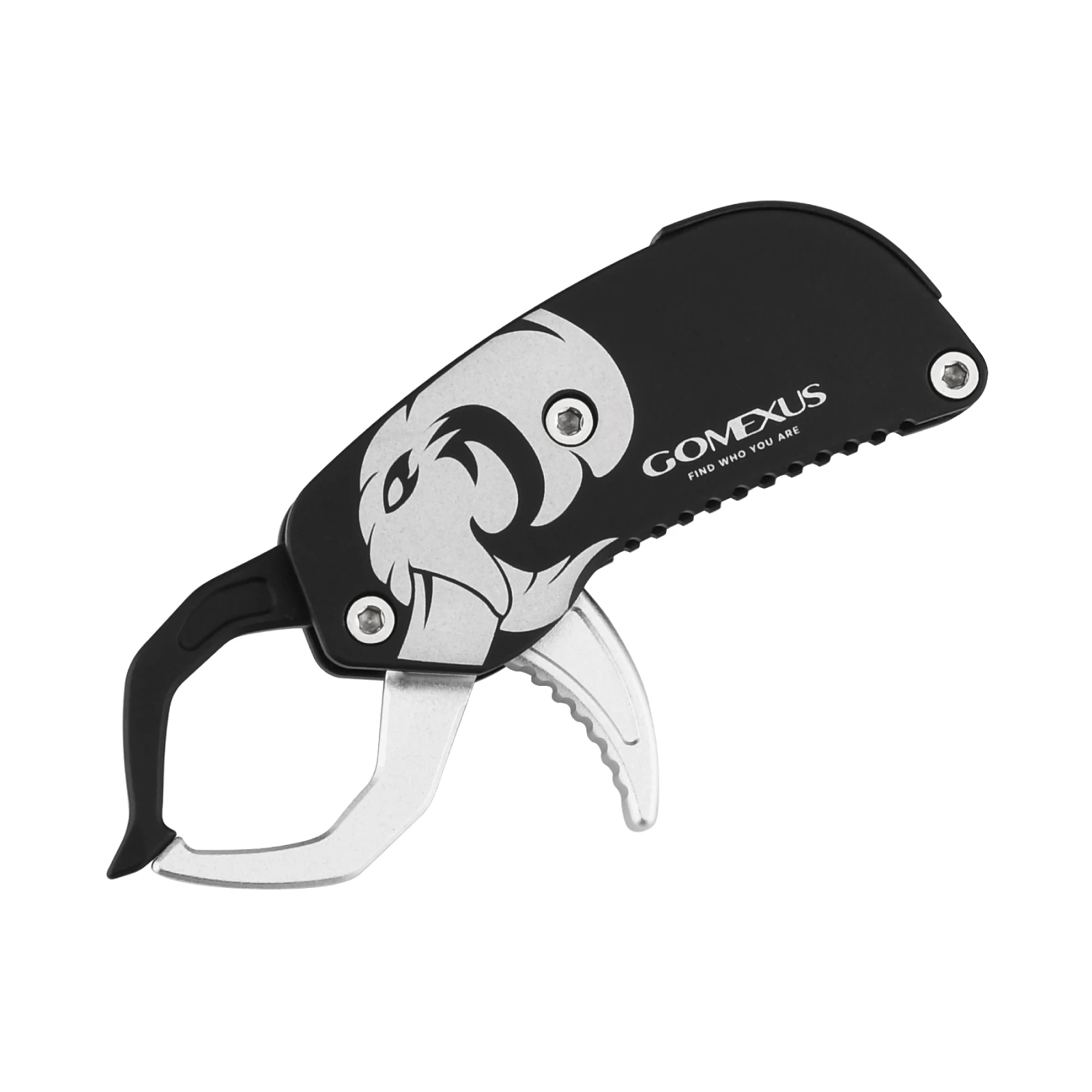 

Gomexus Aviation aluminum Pocket Tiny Fish Gripper Easy Carry for Light Game Small Fishing