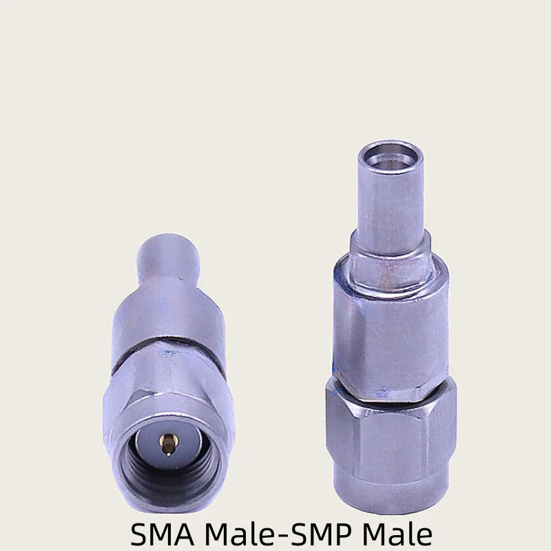 1pcs Stainless steel test adapter SMA to SMP Male plug & Female jack millimeter wave test connector 18G