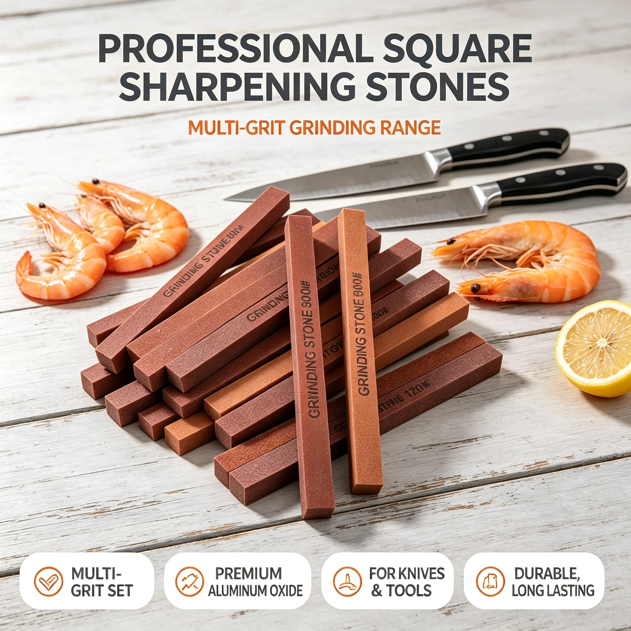 White Corundum Oil Stone 80-3000 Grit Knife Sharpening Stone Whetstone Sharpener Knife Grinder Kitchen Knife Honing Polishing