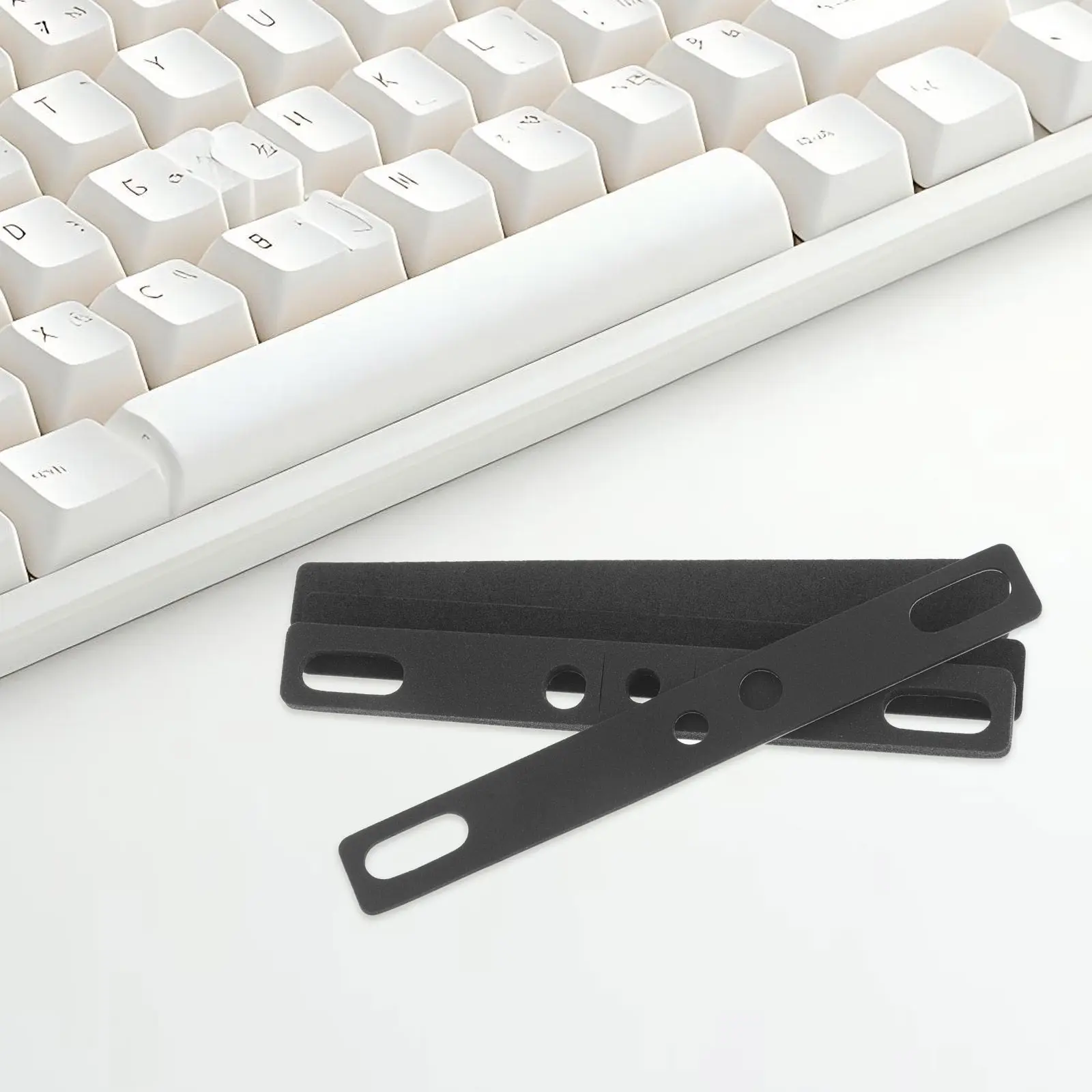 4Pcs Keyboard Sound Dampening Foam Pad 6.25u Mechanical Keyboard Space Bar Noise Reducer Cushion Typing Gaming Office