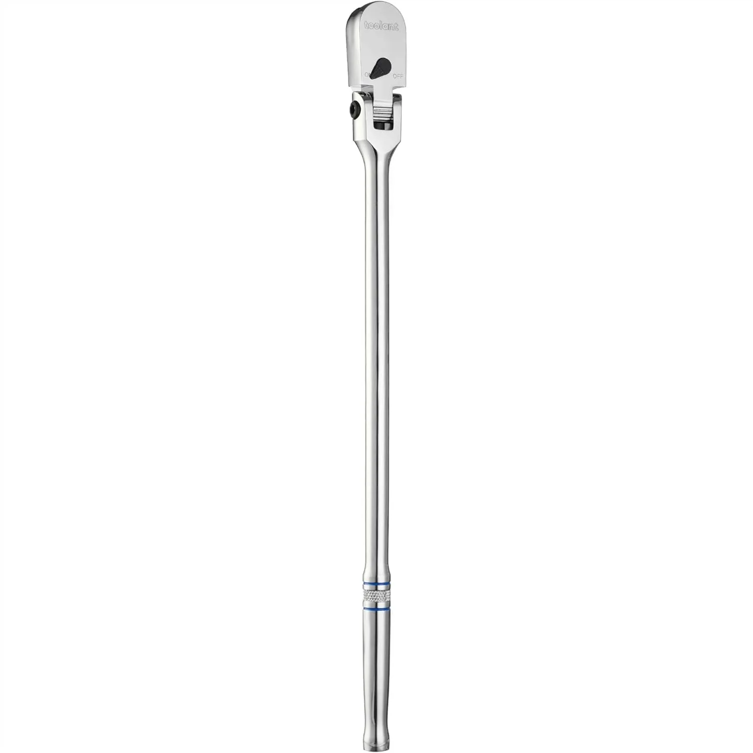 

1/2" Drive Flex Head Ratchet, 90 Tooth Compact Flex Head Socket Wrench, 17 Inch Long Handle