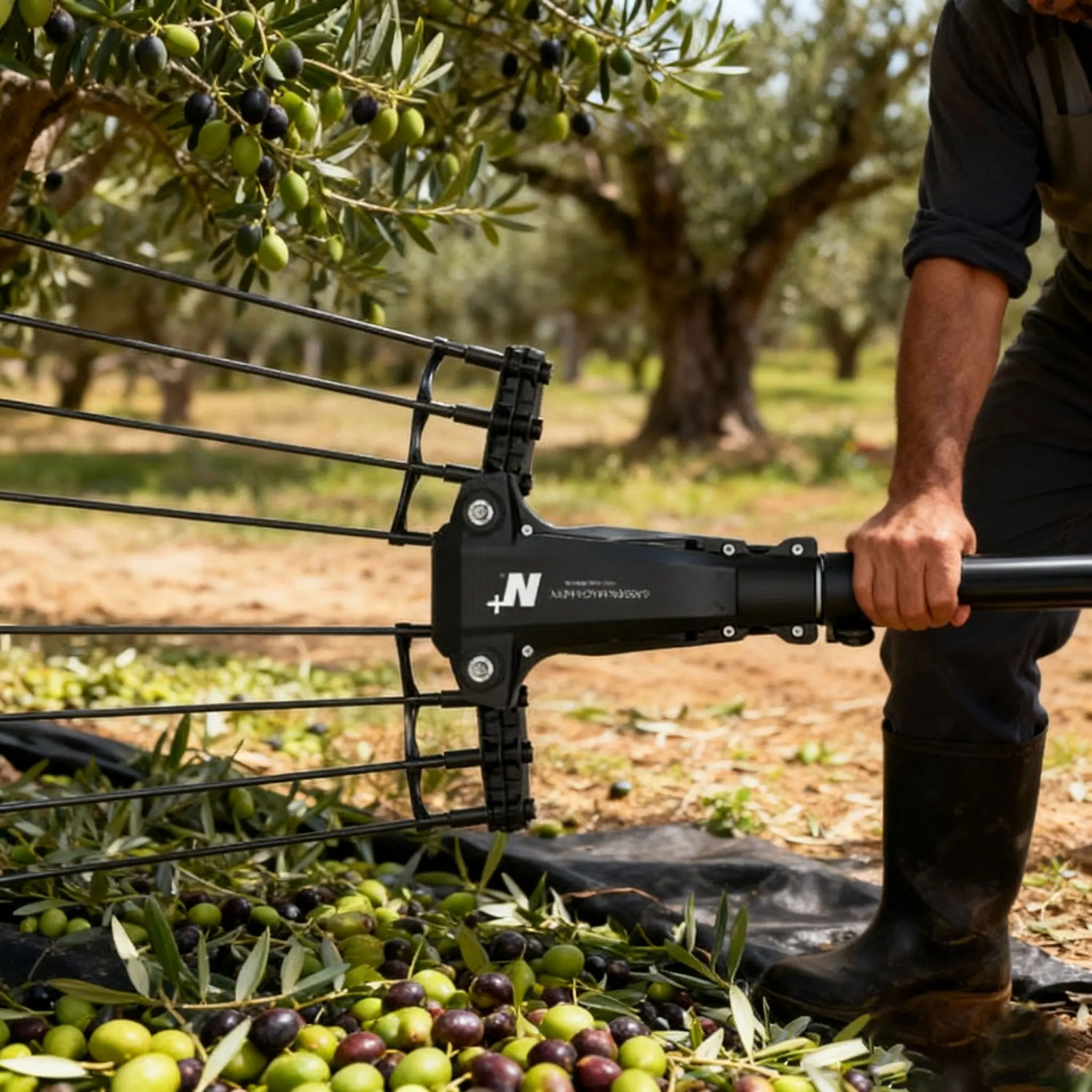 

NPLUS Energy-Saving Electric Olive Picking High-Performance Fast And Efficient Harvesting Professional Olive Harvest Machine