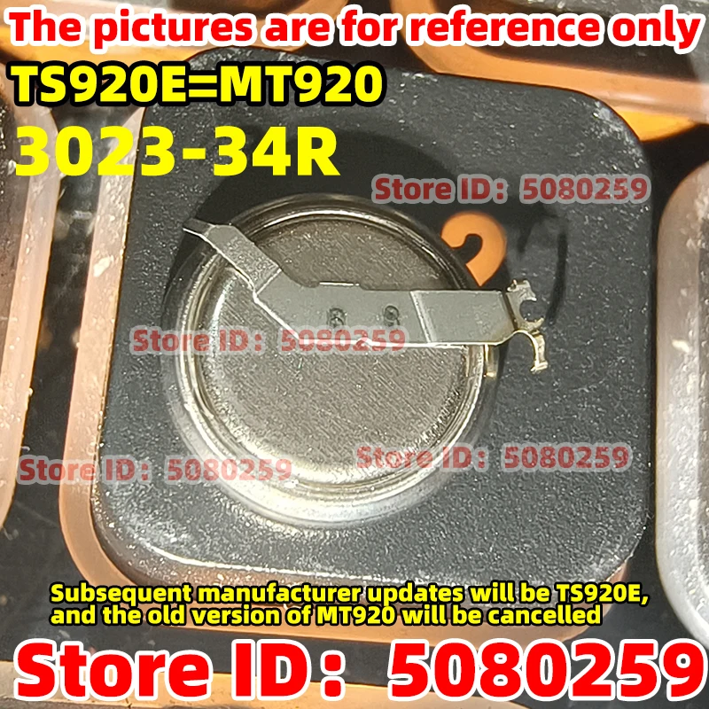 Фотокинетическая аккумуляторная батарея для часов 3023-34R TS920E, 3023-24 ч, заменяет MT920, 1 шт.