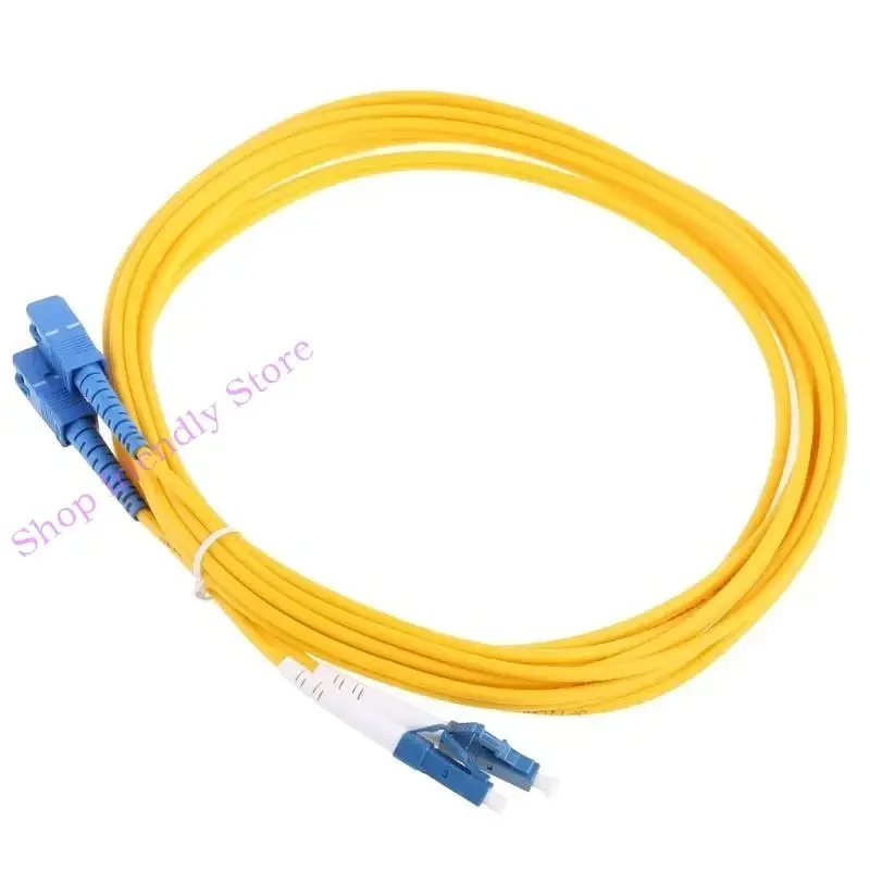 594A Fiber Patch Kabelsperrsparm Kabel LC-SC Duplex Einmodus Optik für Netzwerk 3meter-Jumper-Kabel