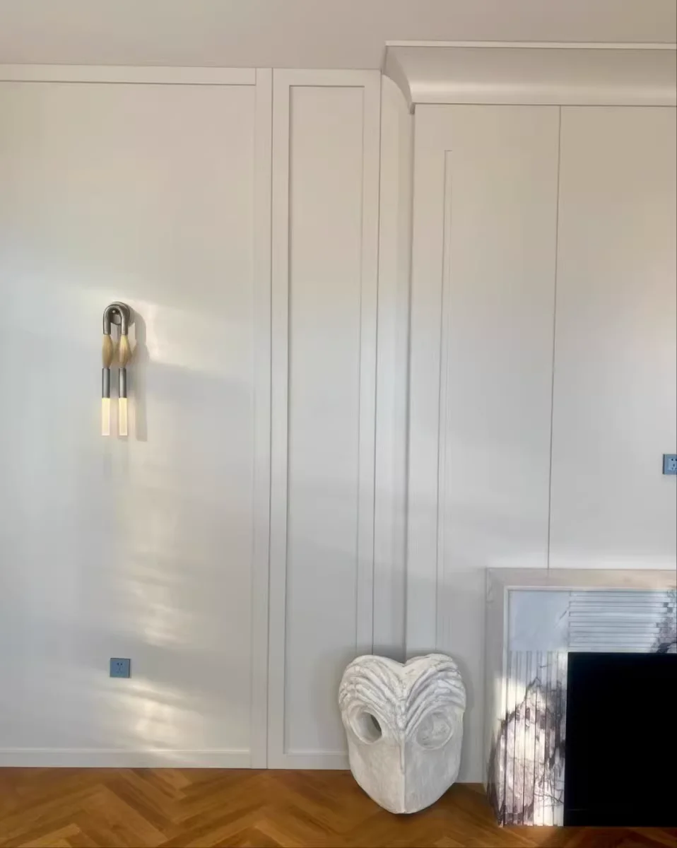 New post-modern minimalist LED wall light, retro style LED indoor dimming light GN320TB