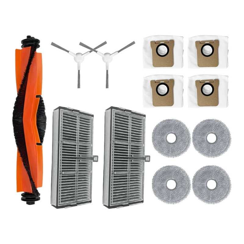 Per Xiaomi Mijia M30S D103CN Robot Accessori per aspirapolvere Spazzola laterale principale Filtro Hepa Mop Sacchetto per la polvere di consumo