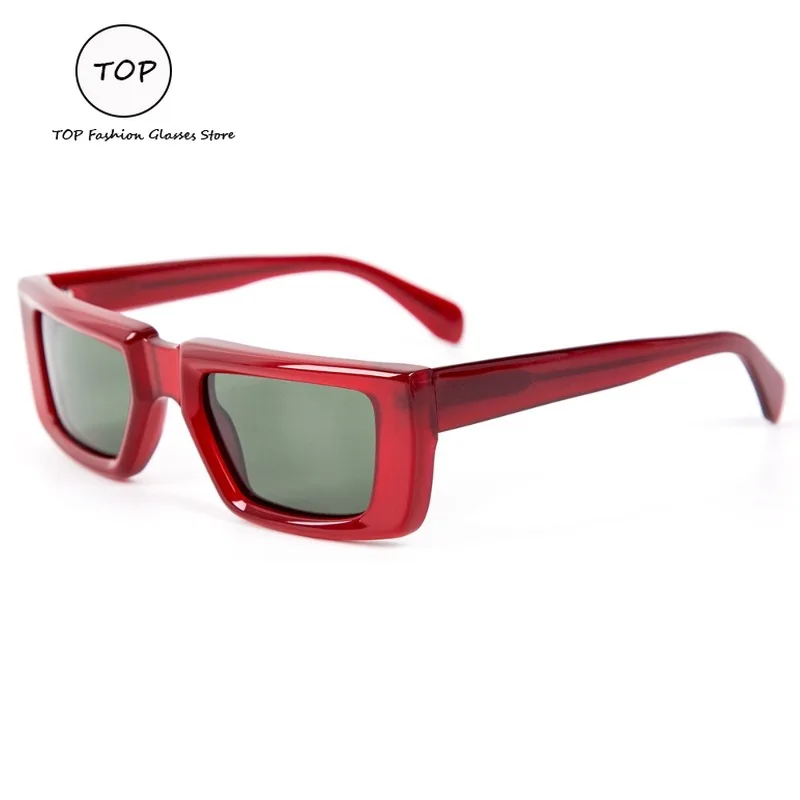 Trend Pioneer Fashion Sheet TAC Full Frame Square Women's Sunglasses UV400 Outdoor Sports Personality Men's Sunglasses