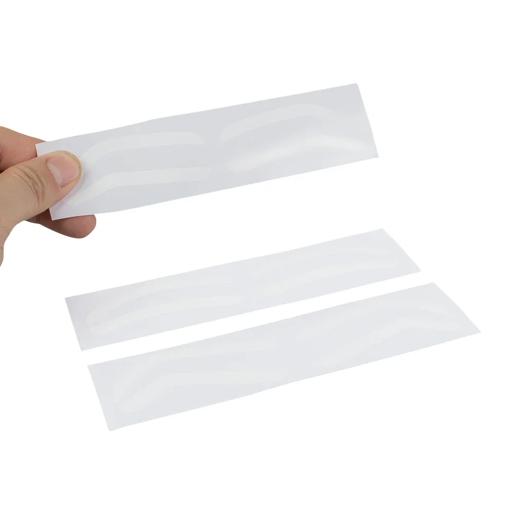 

10pcs Disposable Eyebrow Design Stencil for Tattoo Eyebrow Tinting & Positioning Spot Design Practice Embroidery Makeup Sticker