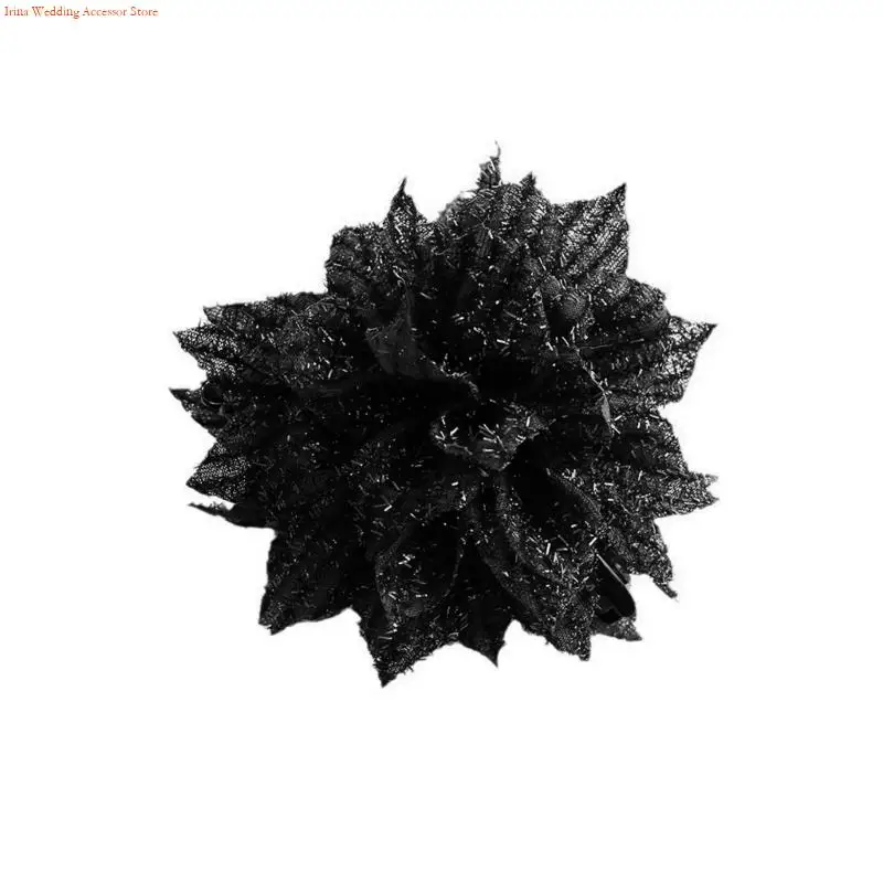 G92D elegante clip garra cabello floral