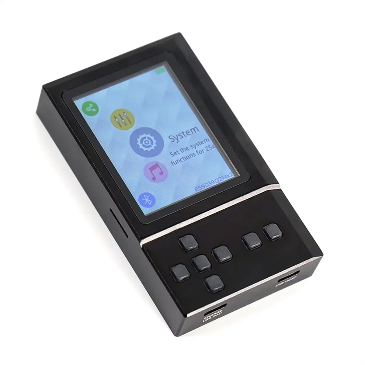 Z5c HiFi مشغل موسيقى مزدوج ES9039Q2M بلوتوث واي فاي USB مخرج متوازن للاستماع إلى الموسيقى للرياضة والترفيه-A22U #2