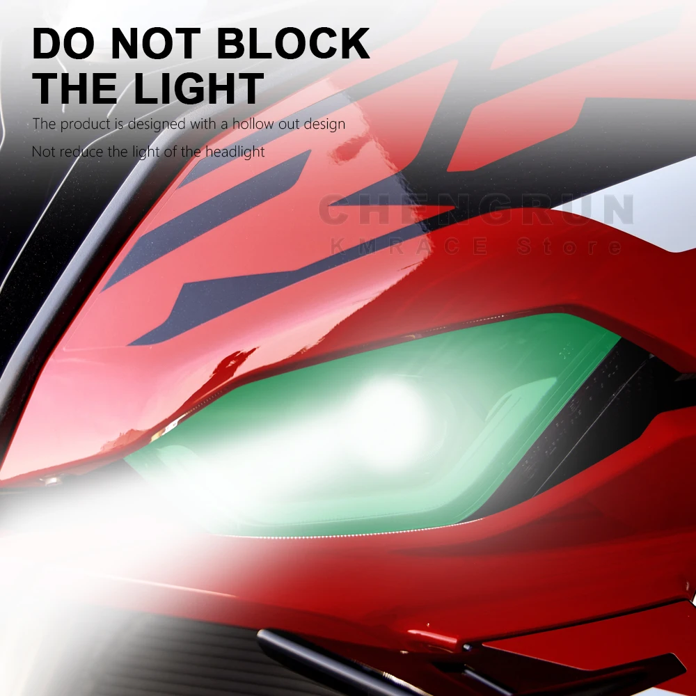 المصباح ملصق دراجة نارية ملصقات لسيارات BMW S1000RR 2023 S 1000 S1000 RR اكسسوارات 2022 2021 2020 2019 كشافات الشارات