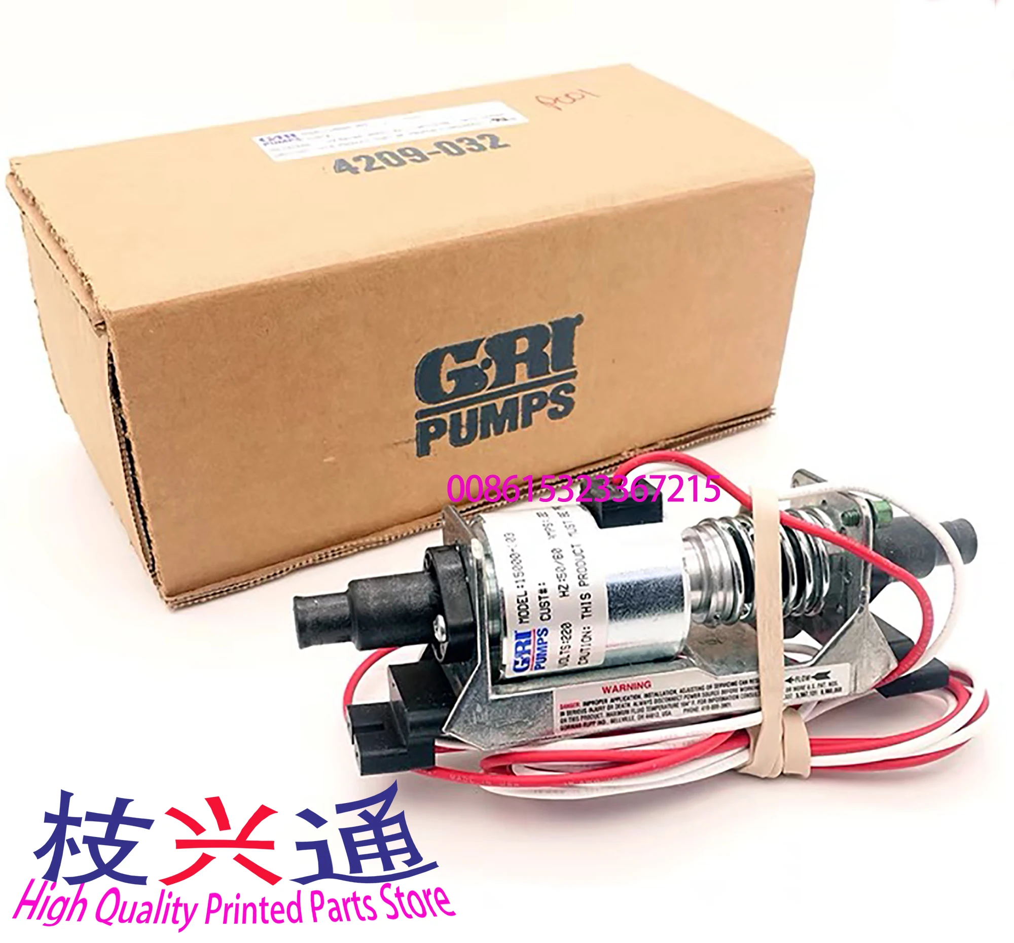 

Original new CTP printing machine replenishment and gluing pump GRI PUMPS 15000-303, 15000-116, 15000-148 GLUNZ&JENSEN