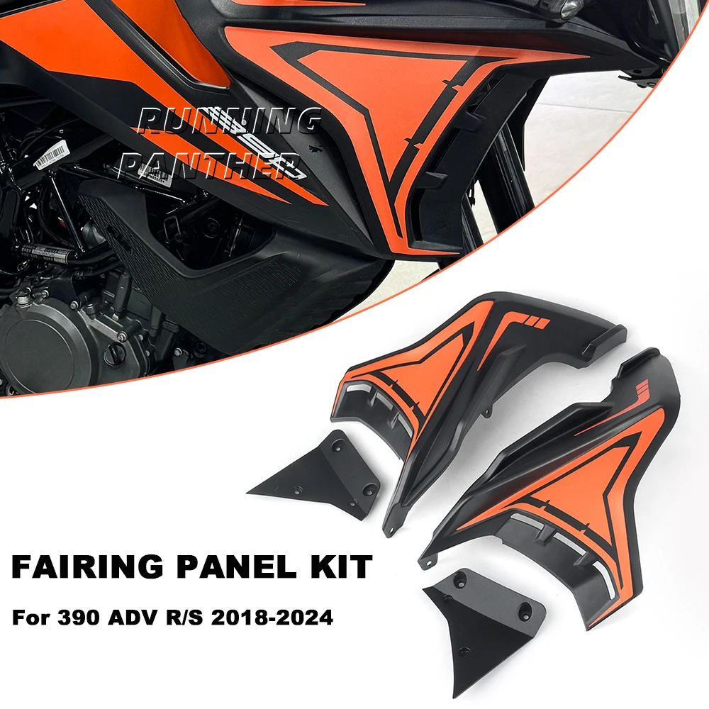 Motorcycle Front fairings Side Panels Fairing Kit for 390 ADV Adventure 2020-2024