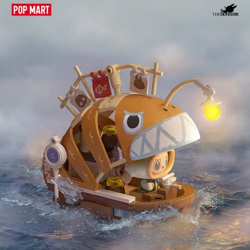 

POPMART LABUBU THE MONSTERS Chasing Mermaids Series Blocks Blind Box Genuine Toys Anime Action Figure Doll Mystery Box Gifts