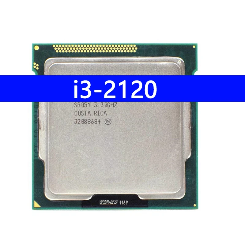 i3-2120 i3 2120 3.3 GHz SR05Y Used Dual-Core CPU Processor 3M 65W LGA 1155