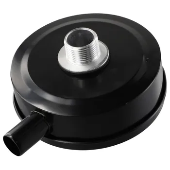 공기 압축기 흡입 필터 머플러, 금속 쉘 펌프 교체, 수나사 32mm, 1 개 Best5 공기 압축기 흡입 필터 머플러, 금속 쉘 펌프 교체, 수나사 32mm, 1 개 Best5