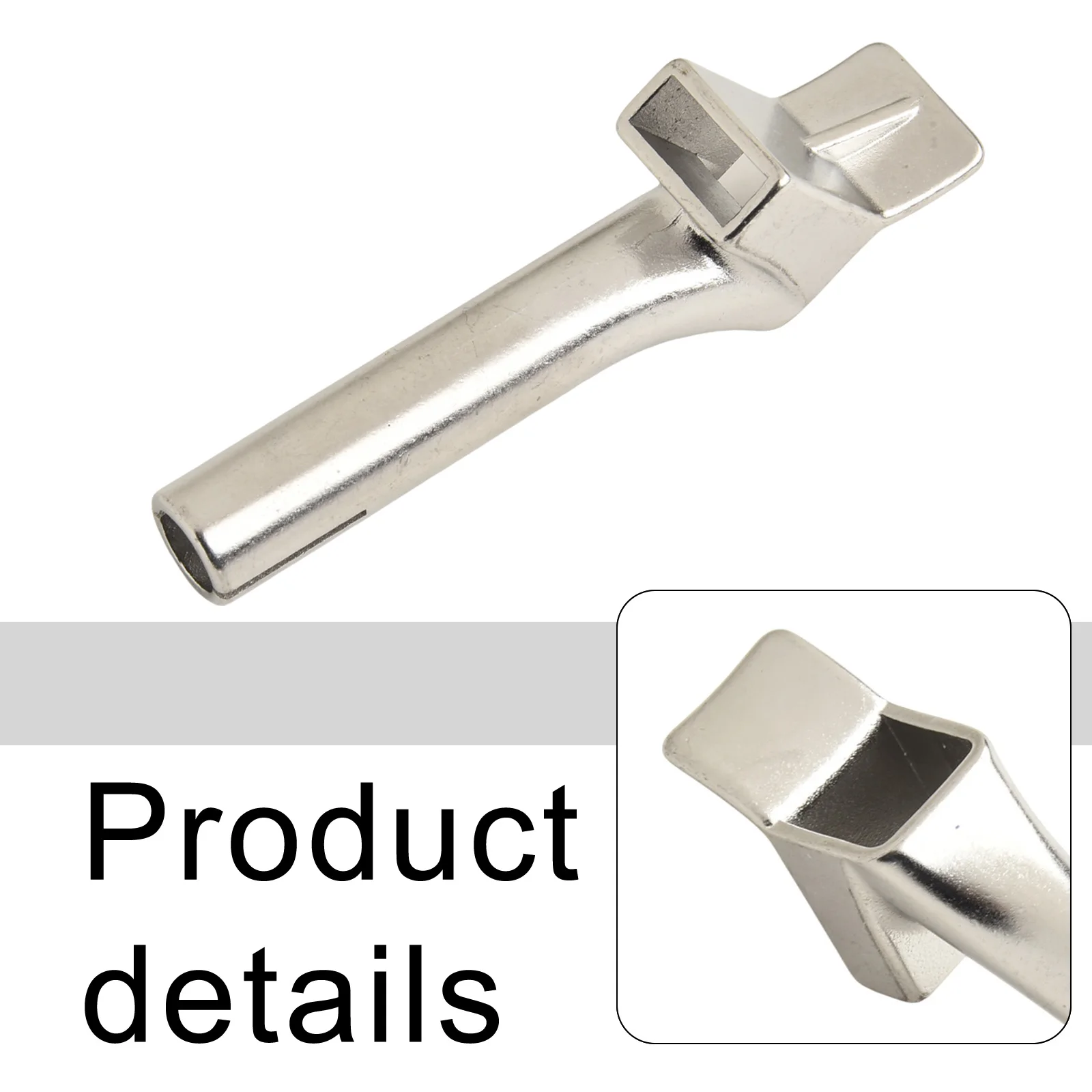 1pc Welding Nozzle For Vinyl PVC Plastic Blower Heat Resistant Hair Dryer Fittings Alloy Hot Air Blower Torch Head Tools