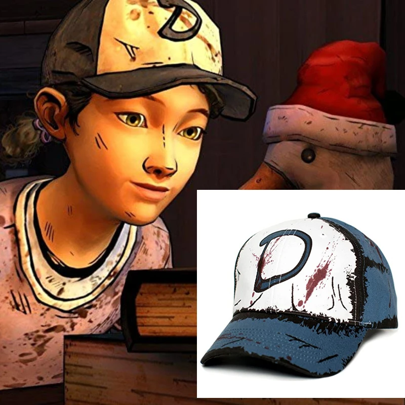 

Шапка Ходячие мертвецы из хлопка унисекс, регулируемая бейсбольная Кепка от солнца в стиле Клементина, повседневная, с языком утки