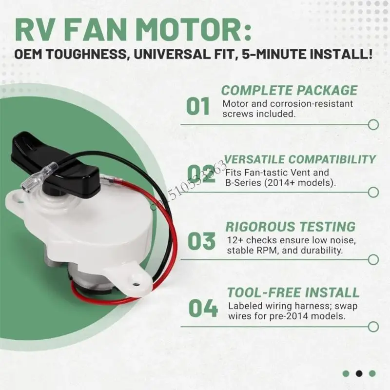 

Enhanced Vehicle Ventilation Motor K6010 81 For Popular B Series Rotations Per 60 Seconds Operation 090E
