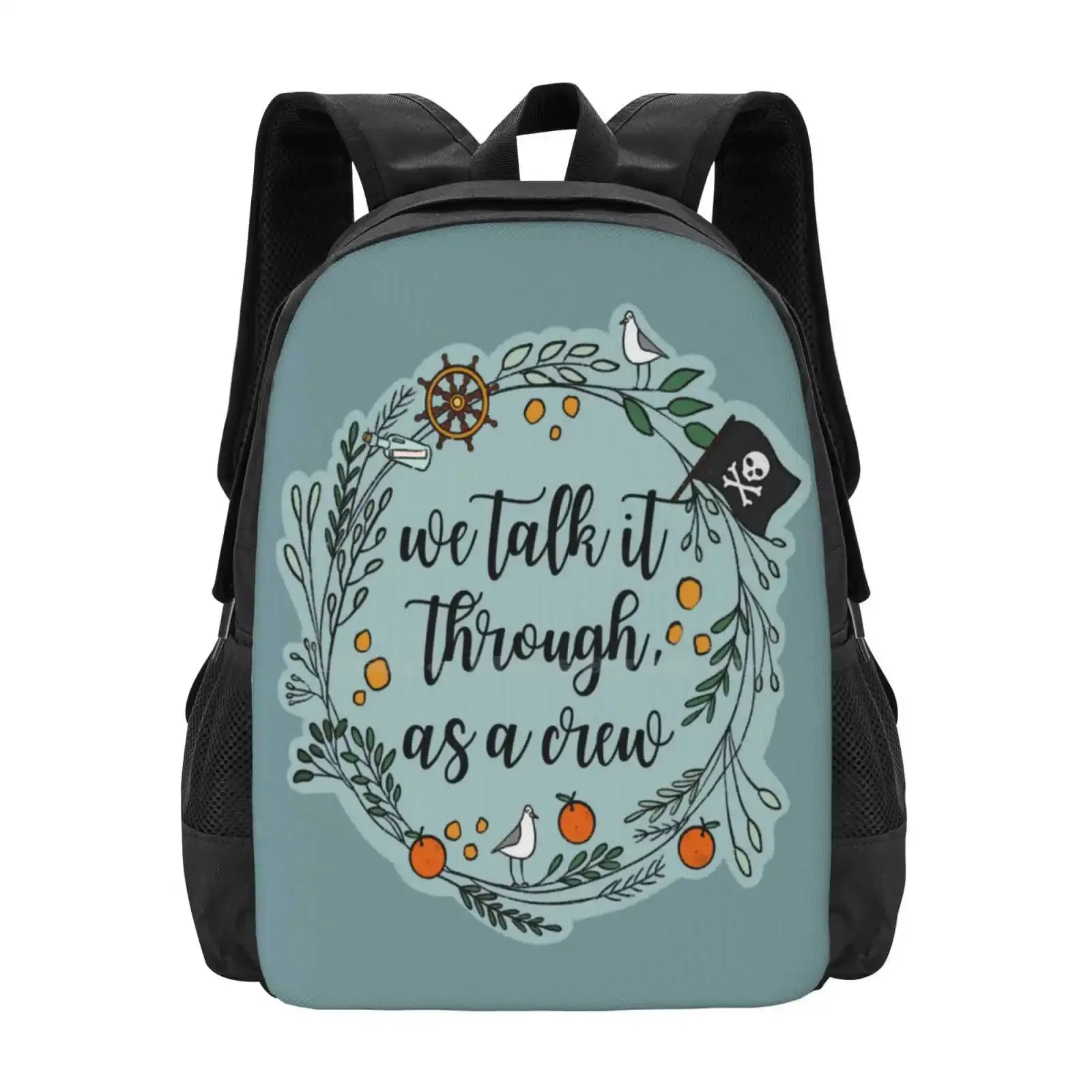 زجاجة It Up رائجة البيع حقيبة مدرسية على ظهره حقائب الموضة علمنا يعني الموت Ofmd Stede Bonnet Rhys Darby David Jenkins