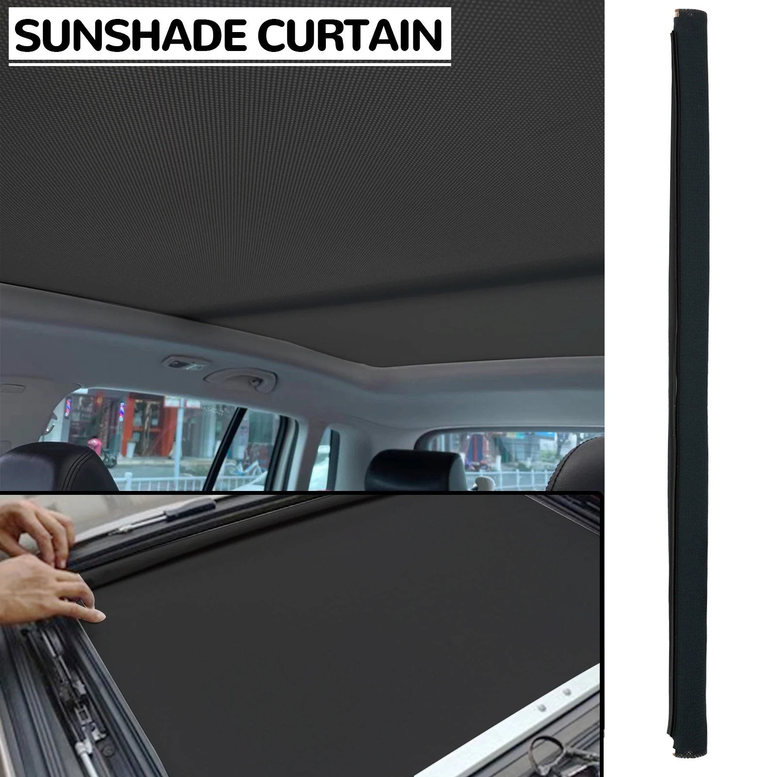 1K9877307B Car Sunroof Sunshade Curtain Cover Roller Assembly Clip For Audi Q5 VW Sharan Tiguan Golf Passat Variant Jetta Sharan