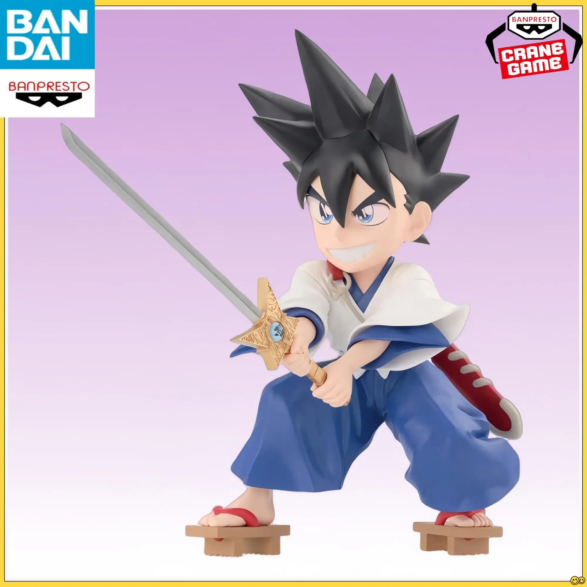 

In Stock Banpresto Bandai Yaiba Kurogane Yaiba About 16Cm Standing Figure Figure Model Combat Stance New and Unopened