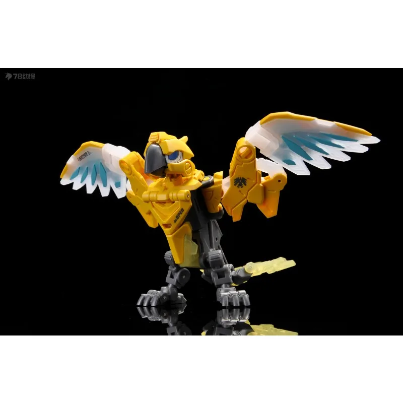 Brandneues Inventar 52TOYS Original BEASTBOX Animal Box Bird Clan BB-09 Echo Transformiertes Spielzeug Montagemodell Geschenk Ornament