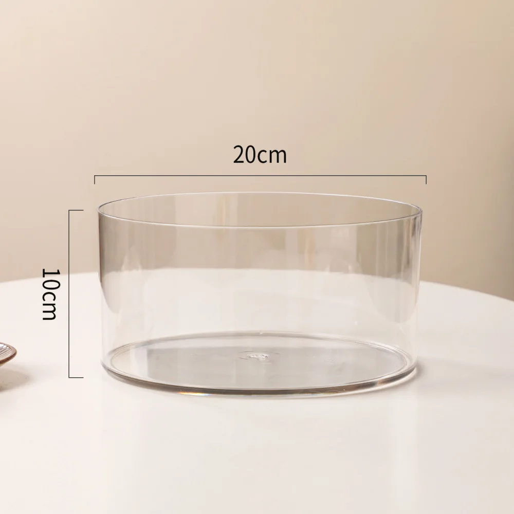 Clear Lazy Succulent Pot Automatic Watering Hydroponic Container Elegant Home Office Desktop Basin Decorative Tool